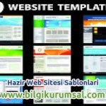 Hazır Web Sitesi Şablonları Bize Ulaşın 0850 885 0 475