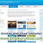 Ücretsiz Web Sitesi Şablonları 08508850475