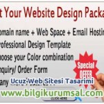 Ucuz Web Sitesi Tasarımı Telefon: 08508850475